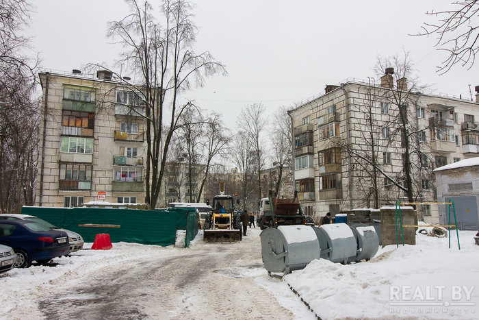 Хрущёвки в районе ул. Белинского