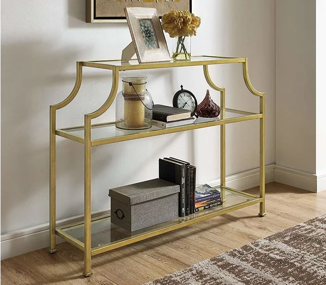 Aimee Glass Console Table 168.64 $